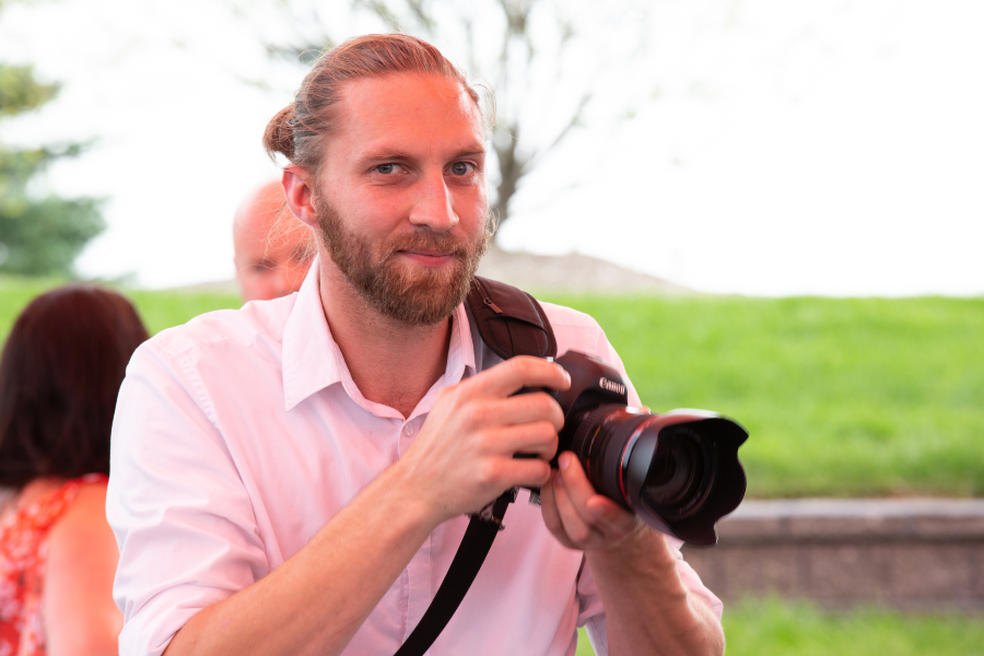 A photo of Jesse, a Senior Digital Media Producer at UWM